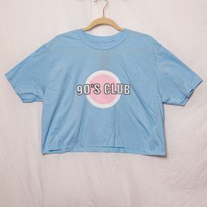 90's Club Crop Top